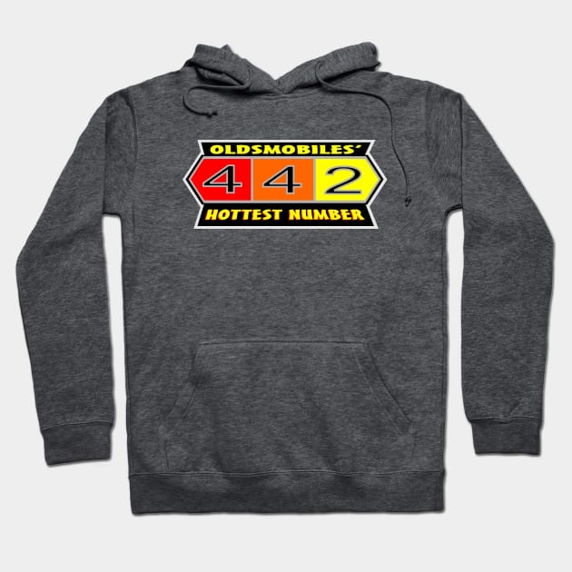 Olds 442 Hoodie by RGDesignIT